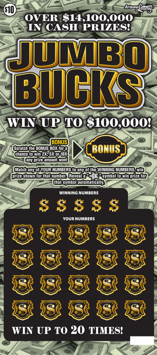 Jumbo Bucks 1320 Arizona Lottery