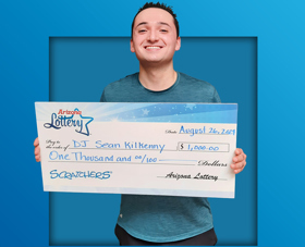 Arizona Lottery Winner DJ Sean Kilkenny