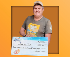 Arizona Lottery Winner William Van Pelt