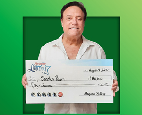 Arizona Lottery Winner Charles Picerni