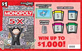 MONOPOLY 5X Logo