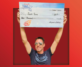 Arizona Lottery Winner Scott Perme