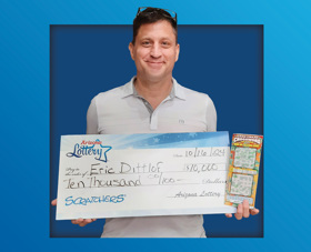 Arizona Lottery Winner Eric Dittlof