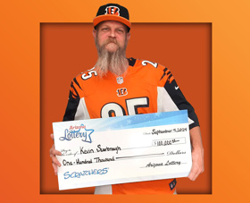 Arizona Lottery Winner Kevin Scarbrough