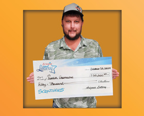 Arizona Lottery Winner Patrick Gamache