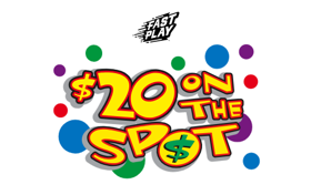 $20 on the Spot Logo