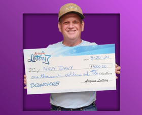 Arizona Lottery Winner Navy Davy